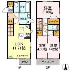 グランメール青木葉の物件間取画像